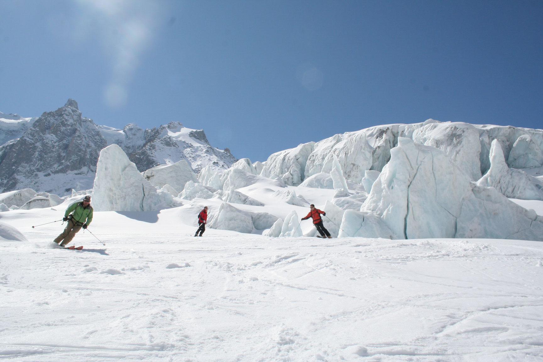 Ski de piste à Chamonix