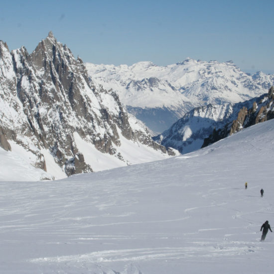 Descente hors piste