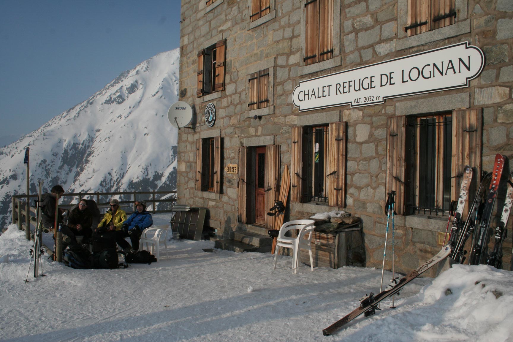 Chalet refuge de Lognan