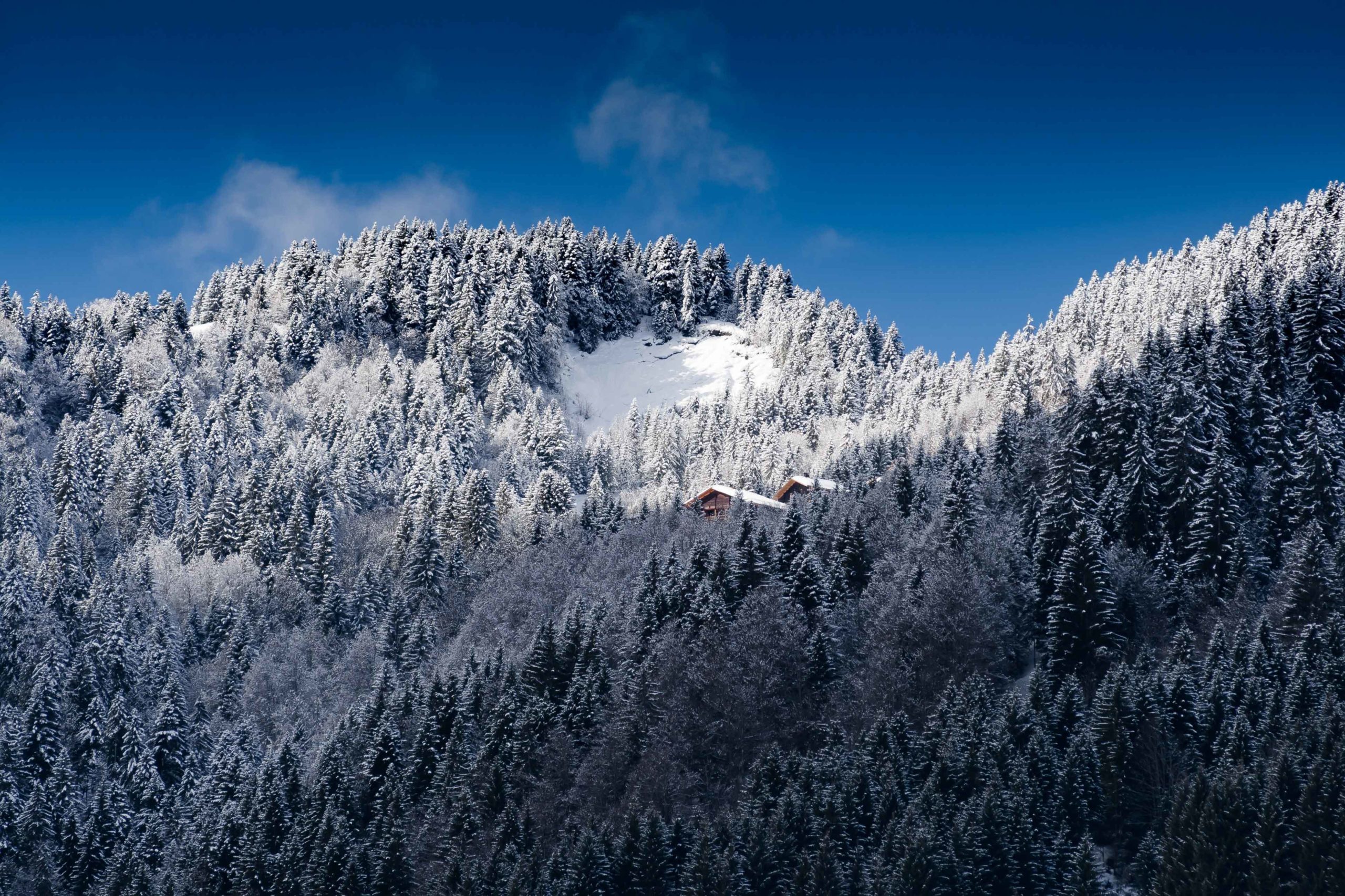 Chalets en montagnes à la Clusaz