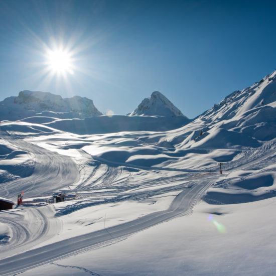 Station de ski la plage