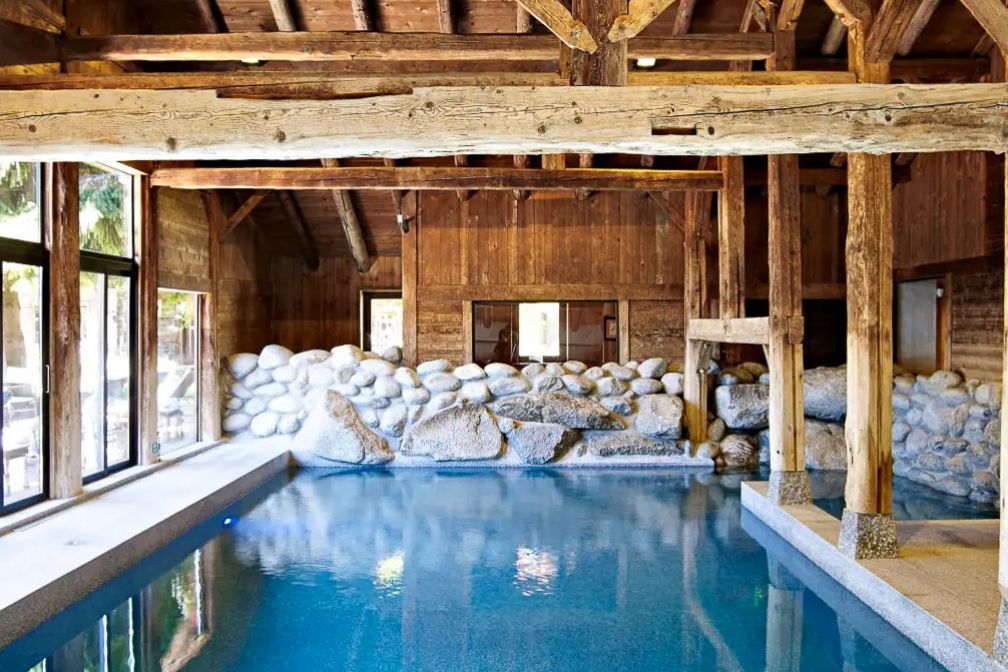 Piscine à Megève