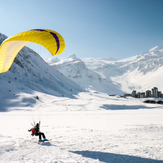 Activités séminaire parapente à ski