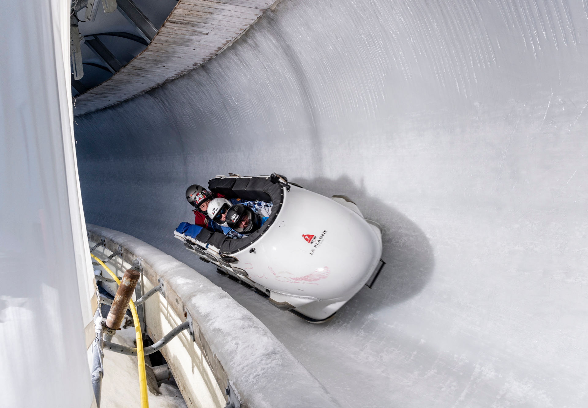 Incentive bobsleigh La Plagne