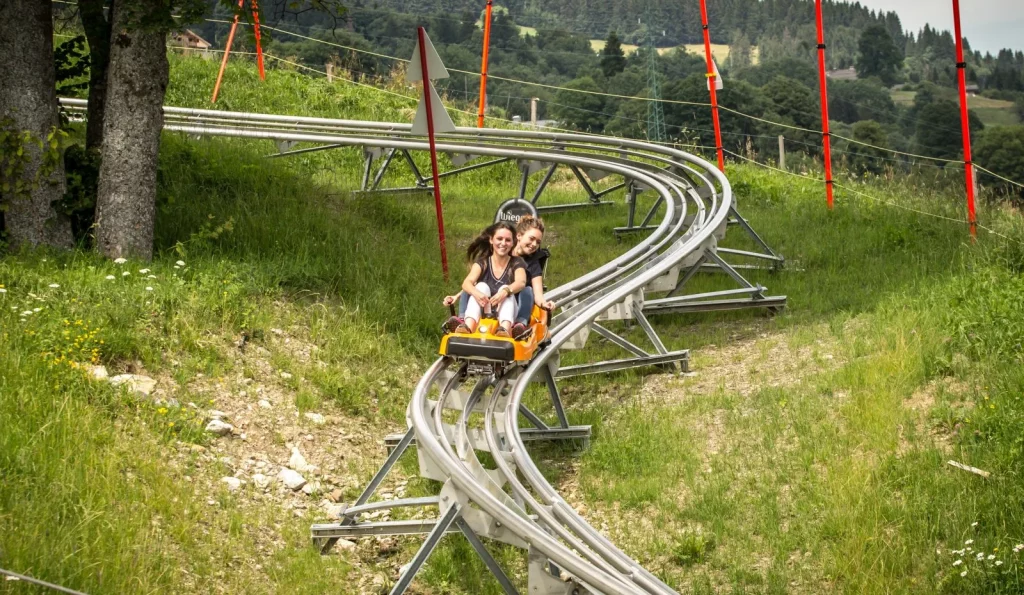 luge d'été Megève - séminaire entreprise